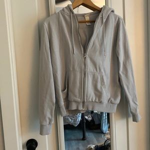 H&M light grey hoodie